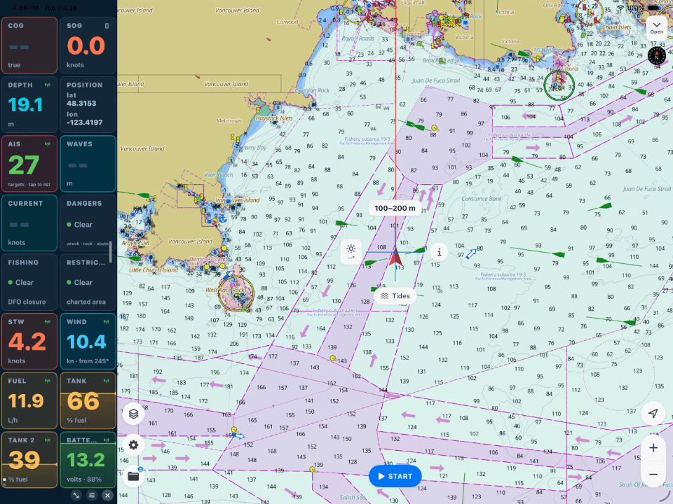 隆重推出 NMEA 连接——你船上的数据，就在你的海图上
